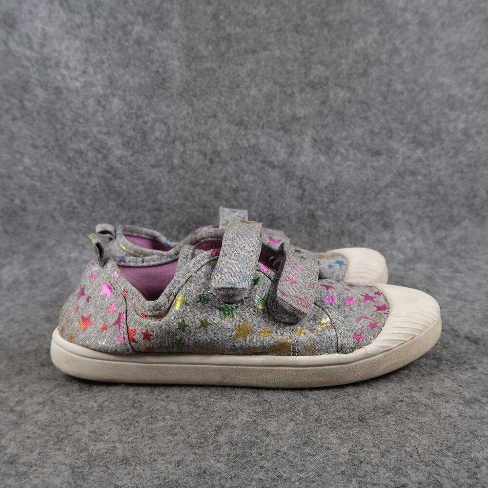 Cat & Jack Shoes Kids 12 Casual Sneakers Double Strap Adjustable Stars Comfort